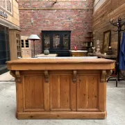 Pine counter from the early 20th century.