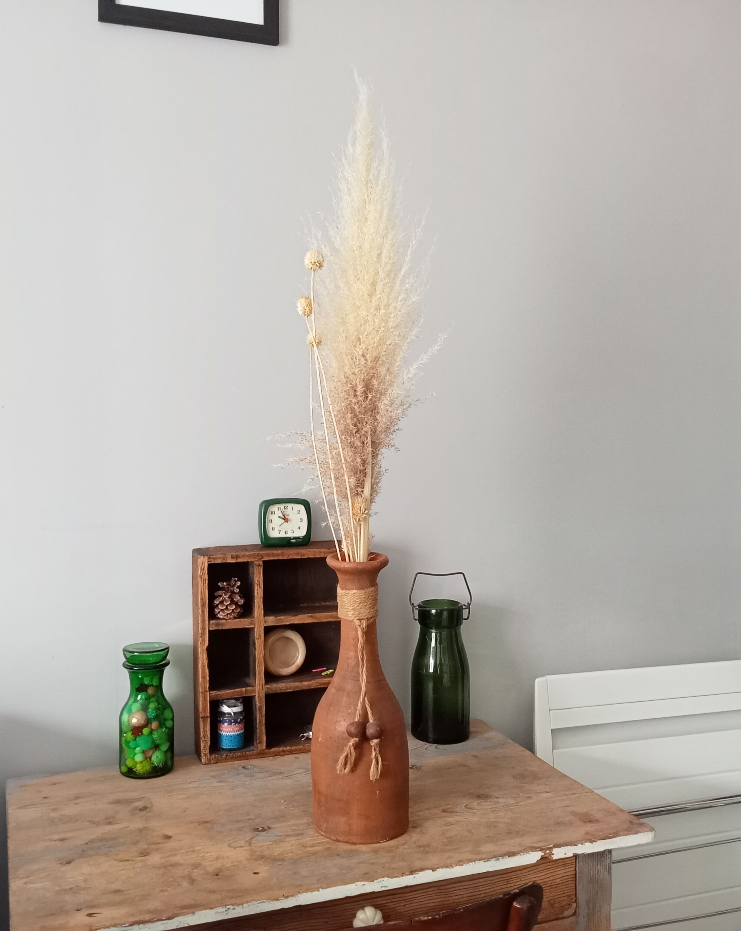 Vintage terracotta vase