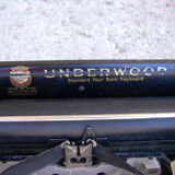 Underwood typewriter