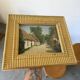 Small oil painting J.Poy 1900