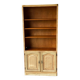 French vintage wooden bookcase
