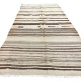 Oushak Vintage Neutral Wool Rug