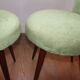Paire de chaises coktail Robustab en moumoute