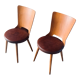 Pair of chairs baumann model Dove 60s