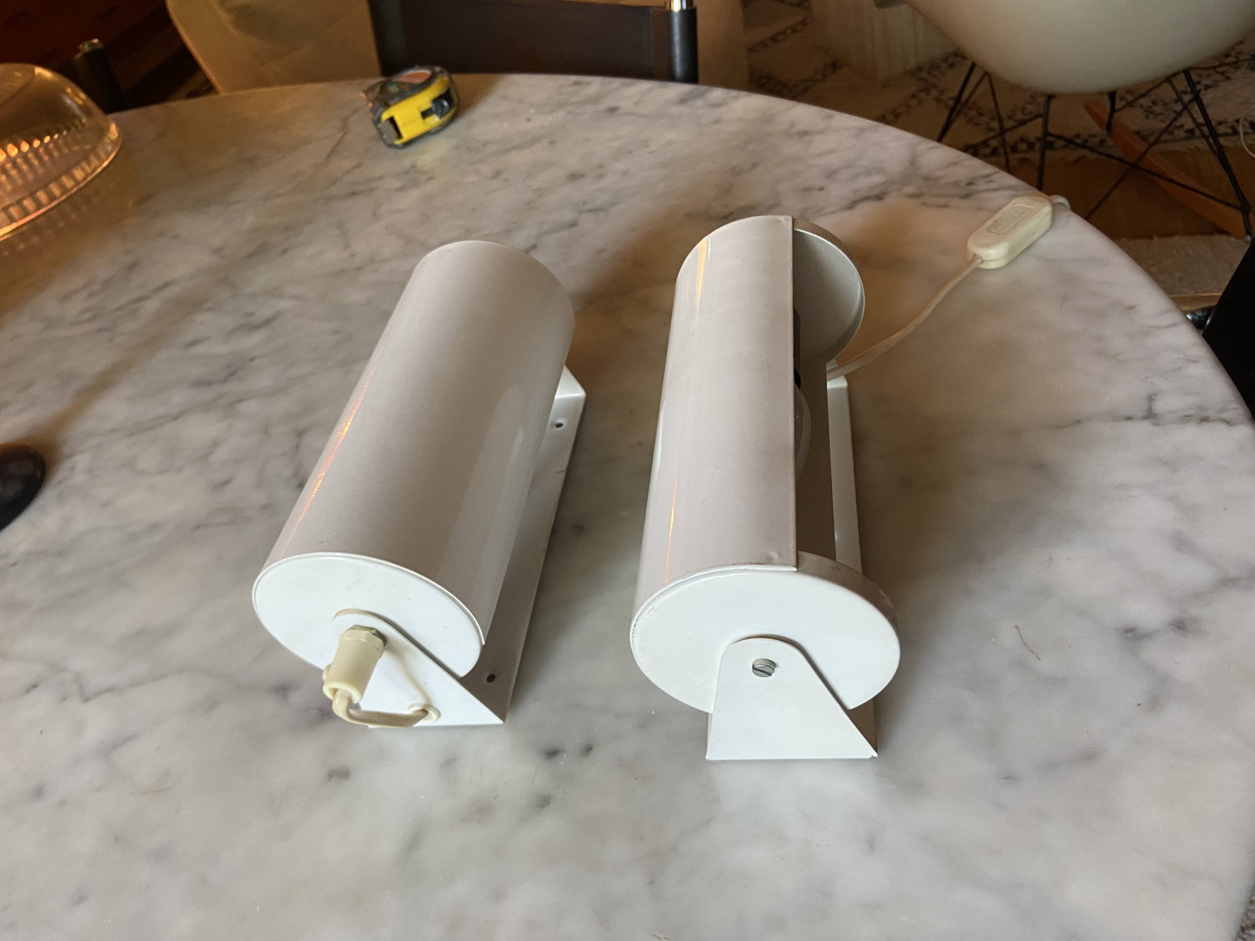 Pair of 80s Ikea wall lights