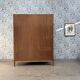 Armoire vintage avec penderie et portes coulissantes, rénovée