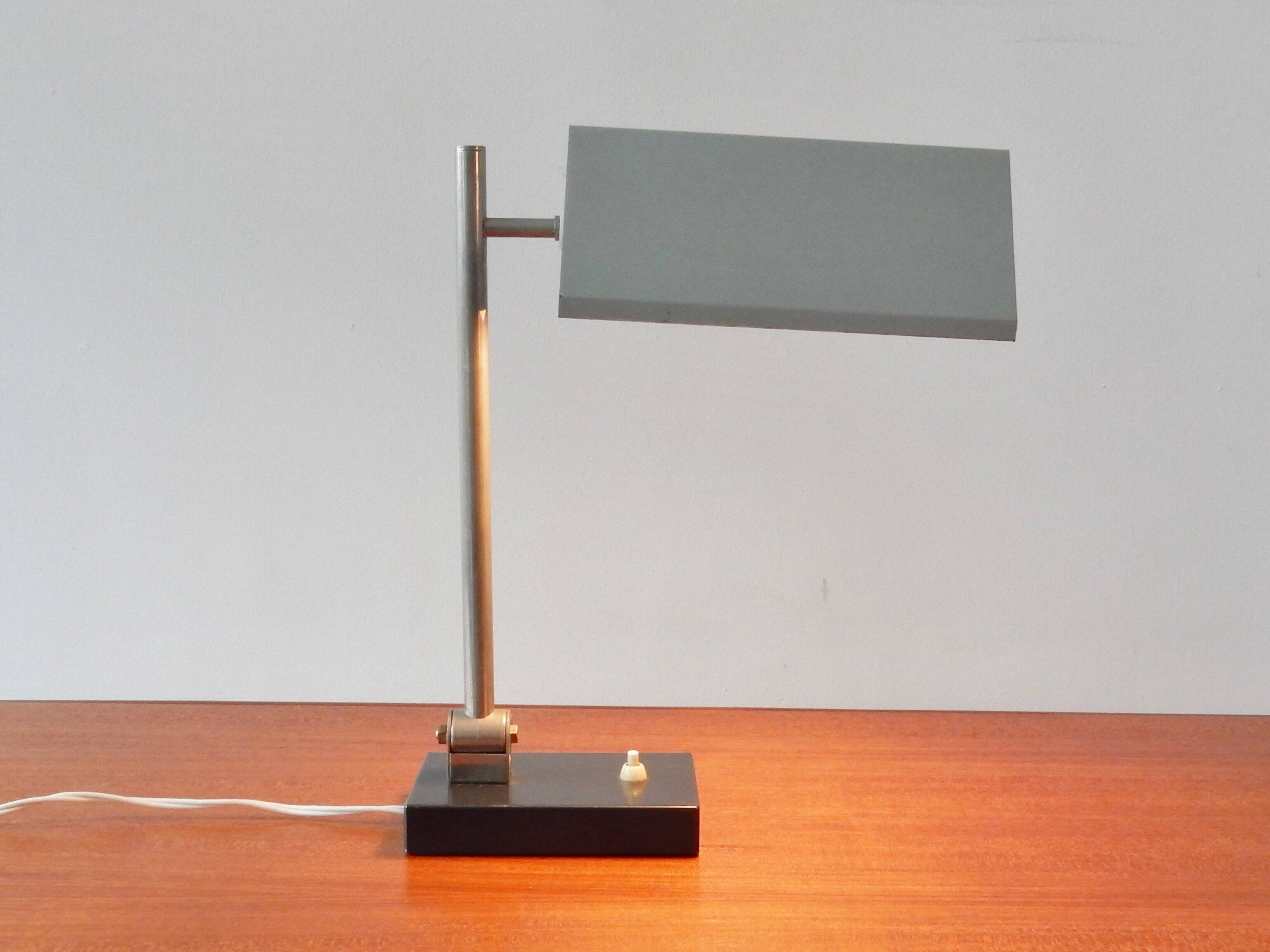 Lampe de bureau vintage par Hala Pays-Bas, années 1950