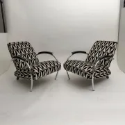 Tubular steel armchairs  by Gelderland, Netherlands, 1990, set of 2