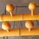 Vintage wooden coat hooks