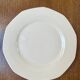 Set of 8 flat plates Digoin Sarreguemines pink