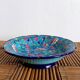 Longwy art deco enamel cup 28 cm