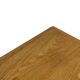 Table basse carrée minimaliste en chêne, années 70