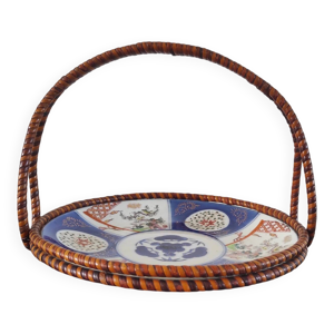 Panier ancien Imari en - porcelaine