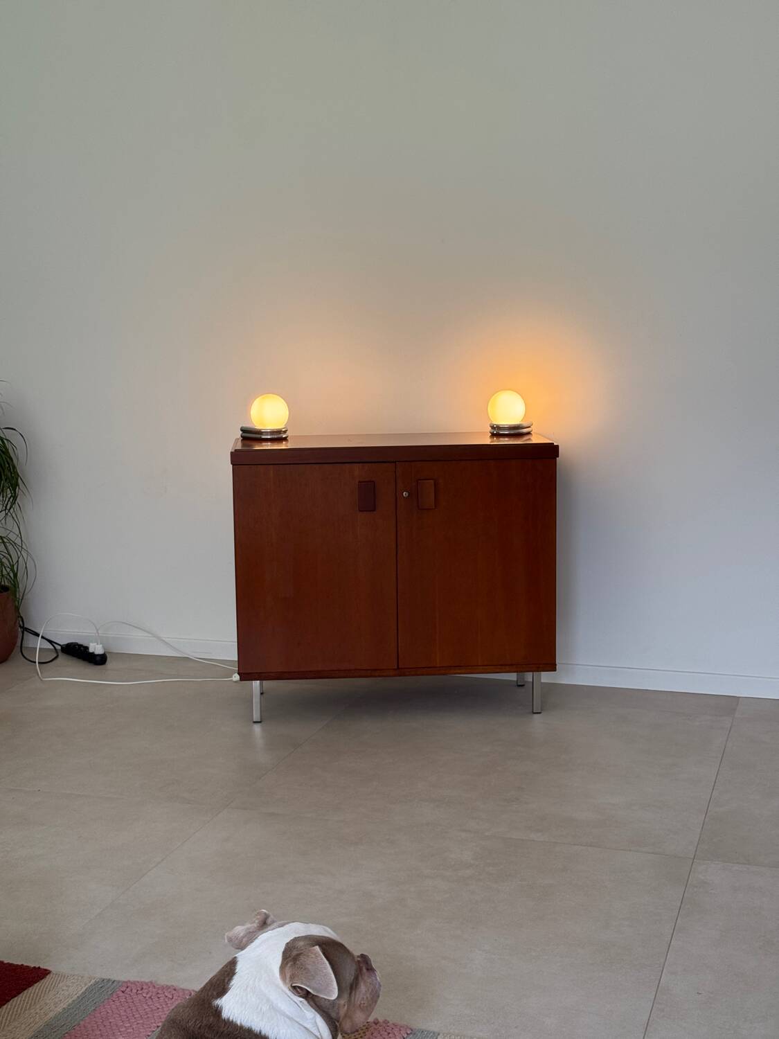 Vintage Scandinavian teak sideboard