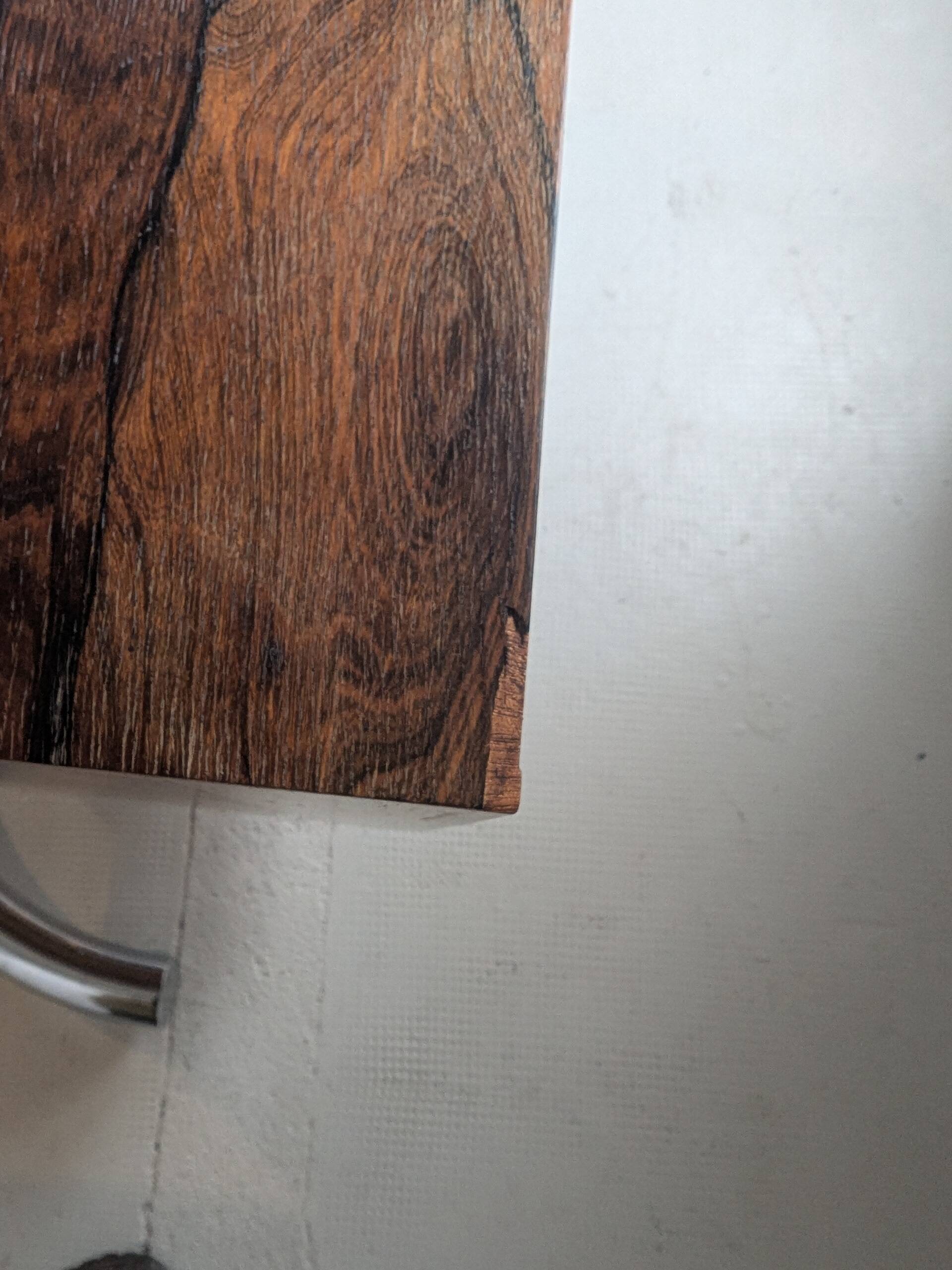 Rio rosewood executive desk, 1970s.
