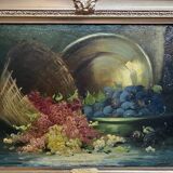 G. Duval. Painting “Still life with fruit”.