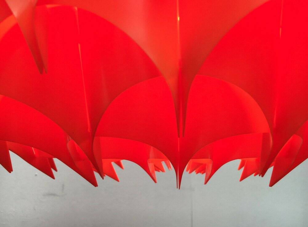 Suspension Rhythmik mid-century by Milanda Havlova for Vest Leuchten, Austria, 1960s.