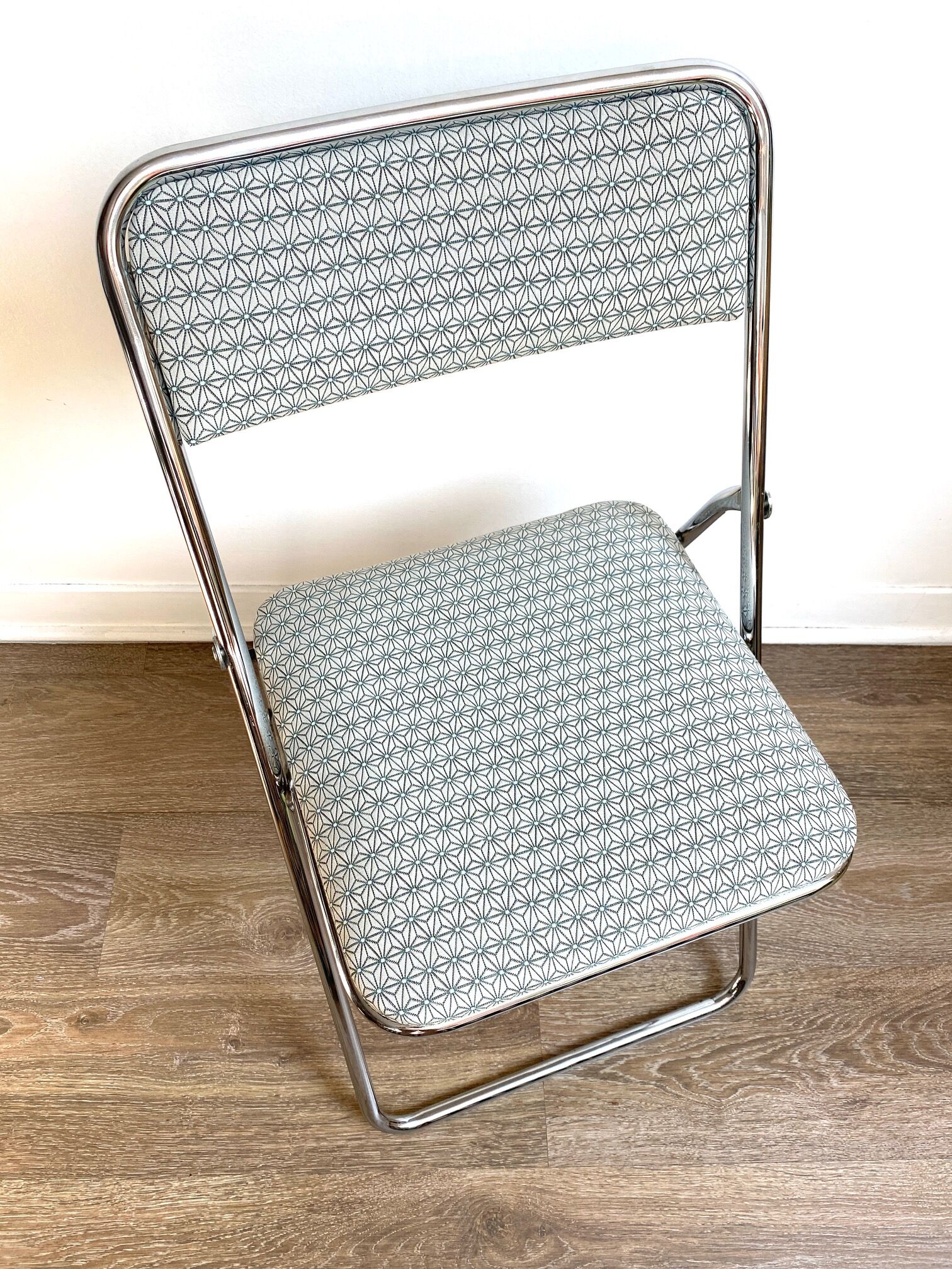 Folding chair - Saki - 70s - upcycled