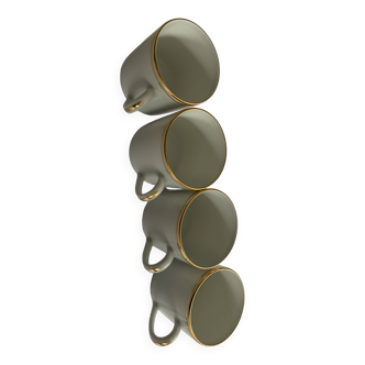 4 Bernardaud coffee cups