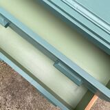 Revamped vintage oak chest of drawers