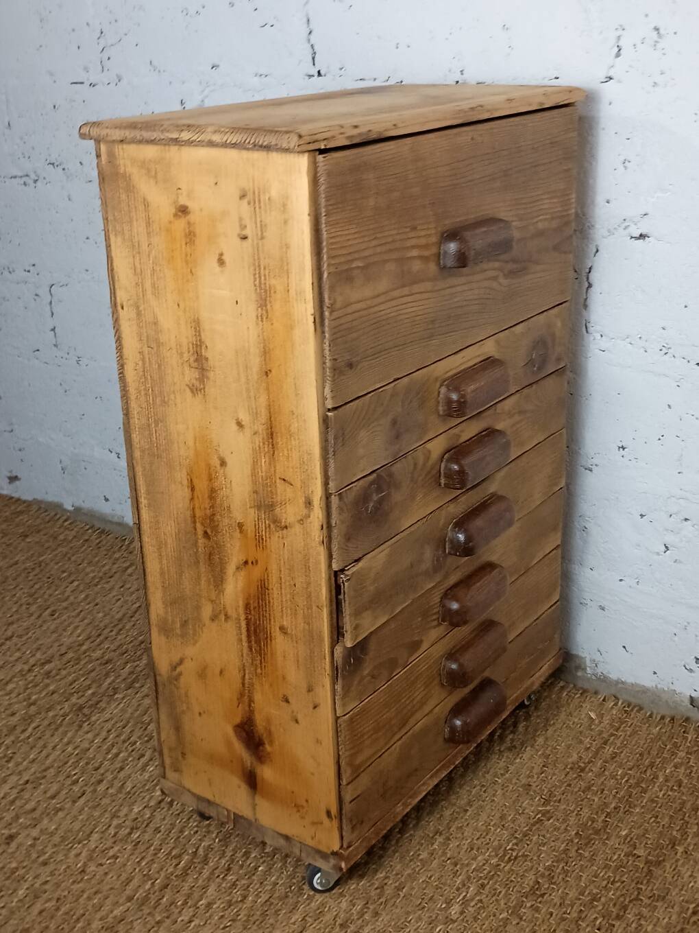 Small solid wood workshop furniture