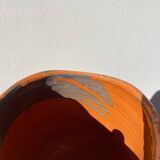 Raku vase / signed ceramic / handmade pottery