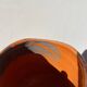 Raku vase / signed ceramic / handmade pottery