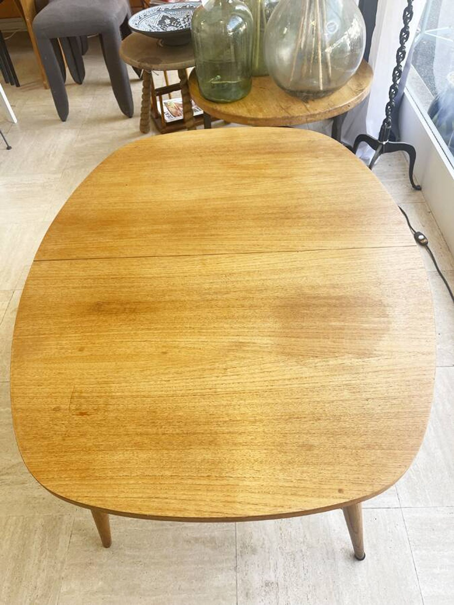 2-in-1 liftable table "smørrebrød", 1960