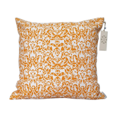 Housse de coussin Etnik blanc / tagette - 50 x 50