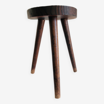 Antique tripod stool