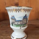 Lot de 5 tasses mazagrans mugs porcelaine vintage