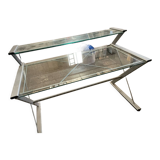 Glass desk