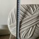 Round draped vase by Vincent Cadeaux