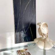 Huile sur toile de Marco Gradi, Italie années 1980