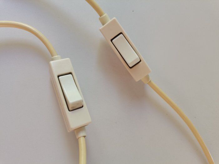 Pair of Italian lamps Flip Top by Richard Carruthers