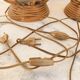 Pair of rattan lamps by Louis Sognot