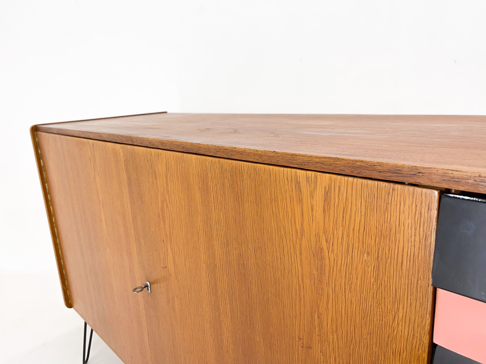 1960s sideboard with drawers by Jiri Jiroutek, Czechoslovakia