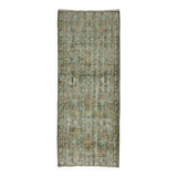 Turkish Anatolian Handmade Vintage Area Rug 208 cm x 80 cm