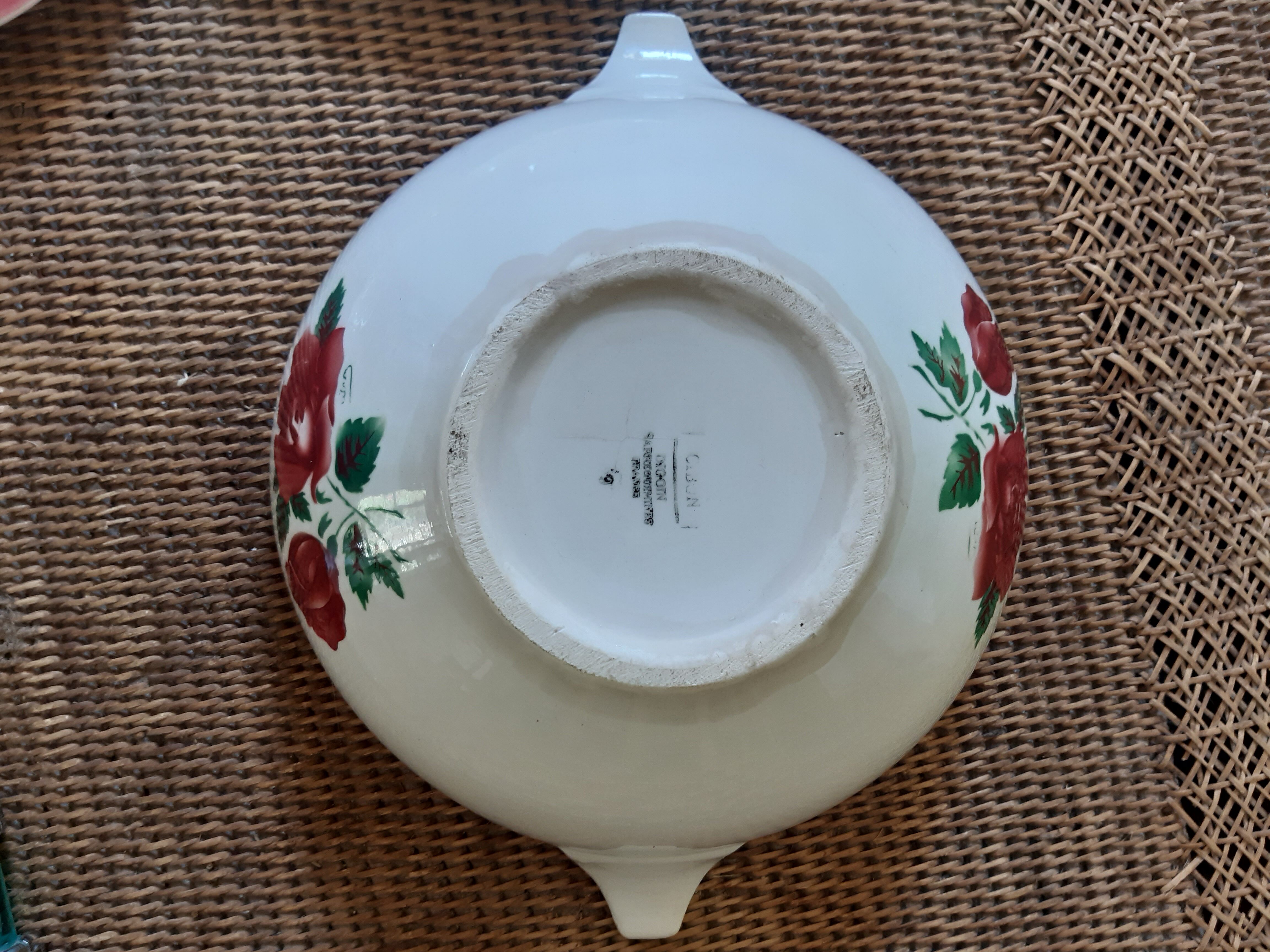 Dessert plates Digoin Sarreguemines