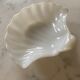 White opaline cup form shell