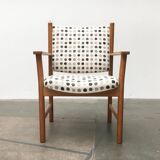 Set of mid-century Danish oak armchairs by Kurt Østervig.