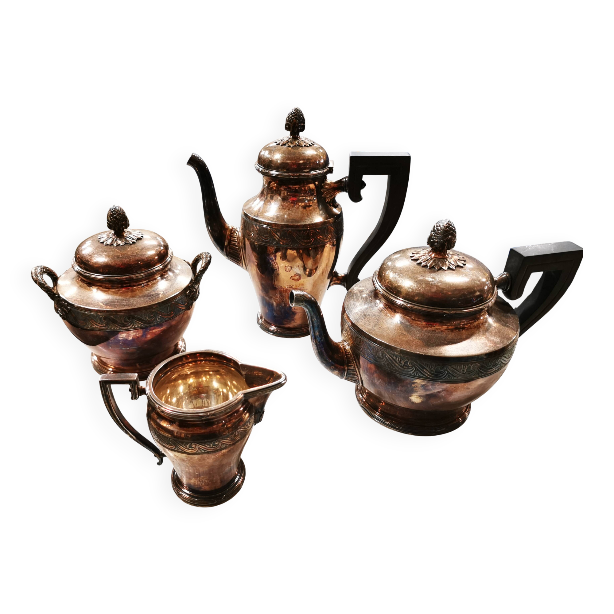 Christofle service 4 pieces