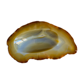 Cendrier vintage en pierre agate