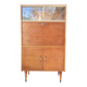 Vintage oak secretary – Scandinavian design – 1950s/60s
