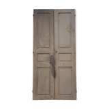 Old castle doors