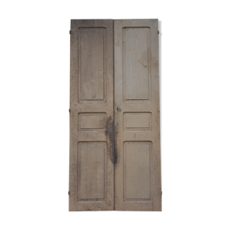 Old castle doors