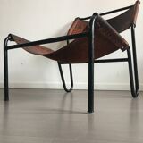A. dolleman pour metz &co chaise longue années 1960