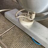 Brushed aluminum eyeball spotlight strip