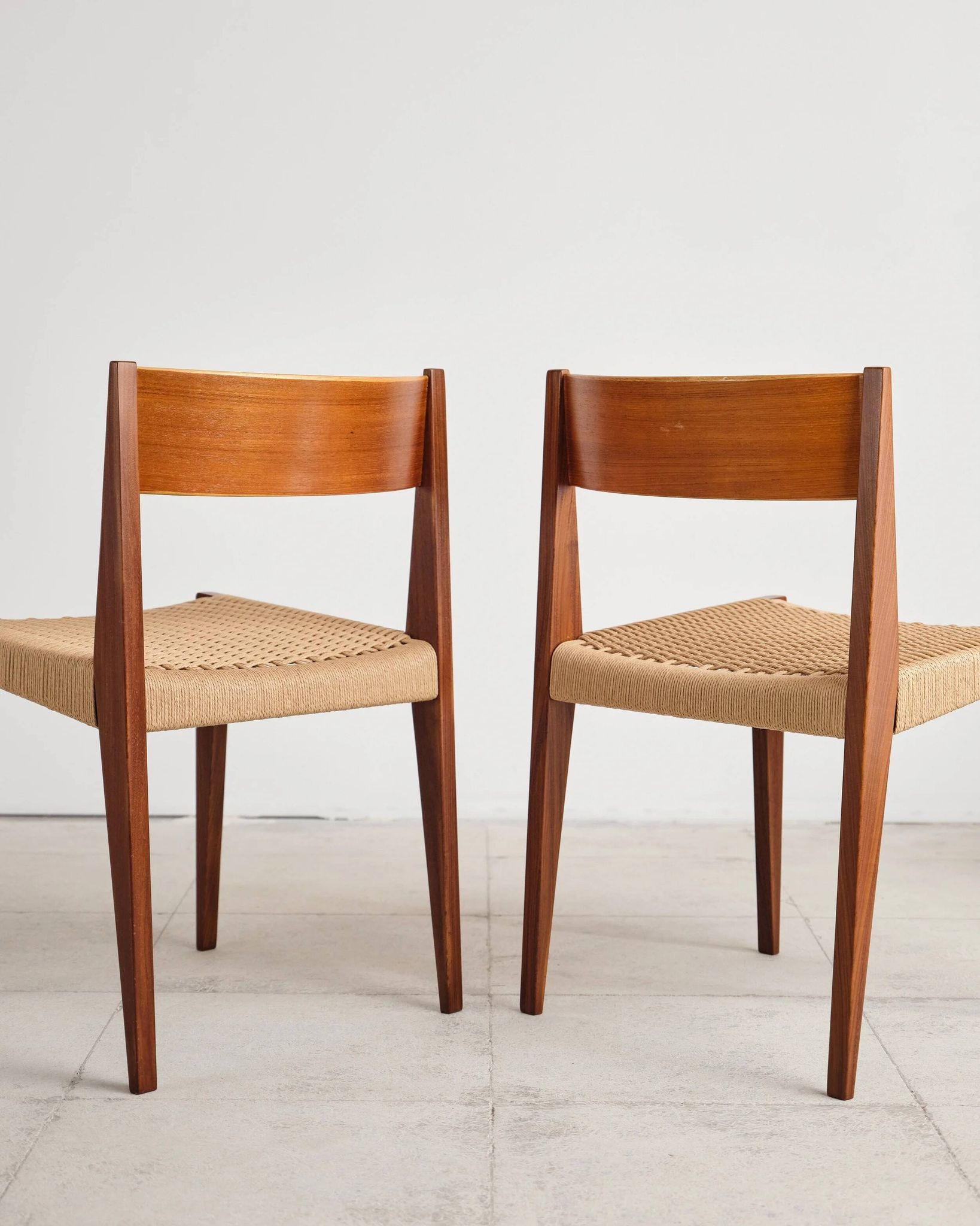 Set of 12 Pia chairs by Poul Cadovius, Denmark, 1950s