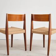 Set of 12 Pia chairs by Poul Cadovius, Denmark, 1950s
